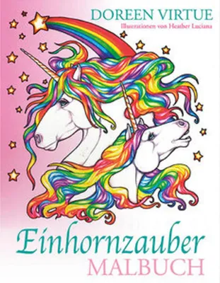 Produktbild von Virtue, D: Einhornzauber Malbuch