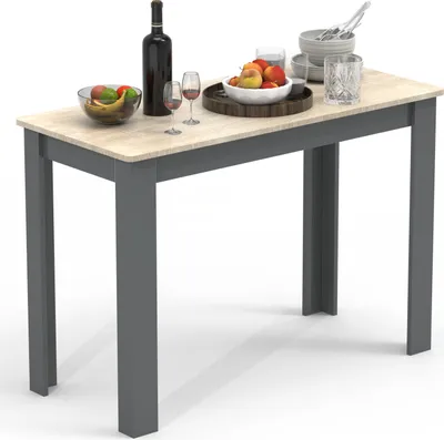 Obrázek produktu pro Dřevěný jídelní stůl Kuchyňský stůl Esal 110 x 50 cm