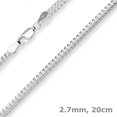 2-7mm-Armband-Fantasiekette-aus-925-Silber-20cm