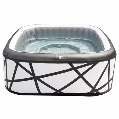 Immagine prodotto di MSpa PureHaven idromassaggio gonfiabile 185x185x68 cm per 6 persone autopulente incl. cartucce filtranti e copertura peso a vuoto 35 kg