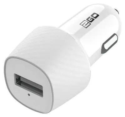 Immagine prodotto di 2GO 794921 2GO USB KFZ-Ladegerät 1000mA USB-A - weiss