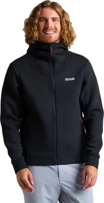 Immagine prodotto di Felpa con zip nera, marca Slam Active, taglia L, colore nero