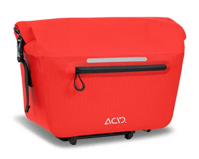 Produktbild von CID Gepäckträgertasche PRO 14 RILink flame´n´black – 14L Wasserdicht & Robust