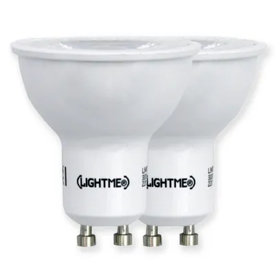 Produktbild von 2 x LightMe LED Leuchtmittel Reflektor PAR16 3W = 35W GU10 230lm warmweiß 3000K