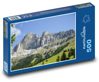 Zdjęcie produktu dla Puzzle 500 Włochy - Dolomity - martinpuzzle