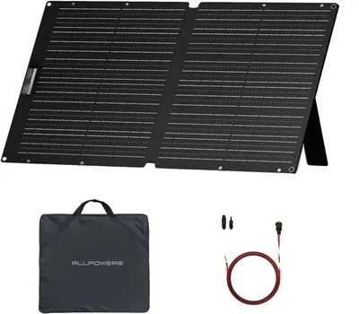 Produktbild von Solarpanel, 100W Leistung, langlebiges Design, 100W