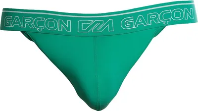 Produktbild von Garçon - Herren Strings -  Thong Courtside Green - Grün - 1 x Größe M