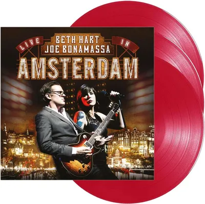 Obrázok produktu pre Beth Hart & Joe Bonamassa: Beth Hart & Joe Bonamassa: Live In Amsterdam (10th Anniversary) (180g) (Limited Edition) (Red Vinyl) - - (LP / L)