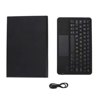 Obrázok produktu pre Puzdro s klávesnicou pre Xiaomi Mi Pad 6 / 6 Pro 11" (2023) - odnímateľná Bluetooth klávesnica s magnetom aPolyuretánkrytom - čierne