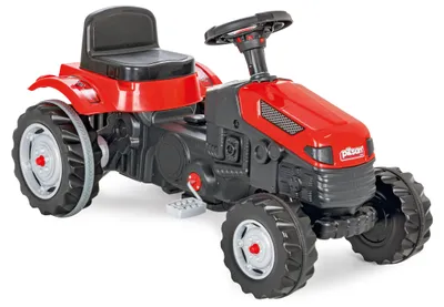 Obrázek produktu pro Traktor šlapací červený