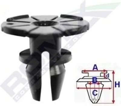 Immagine prodotto di ROMIX ROM clip per tappezzeria C60759
