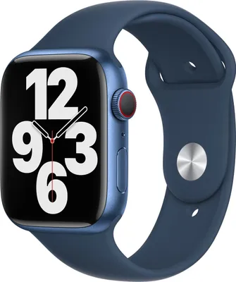 Produktbild von Apple MKUE3ZM/A Intelligentes tragbares Accessoire Band Blau Fluor-Elastomer