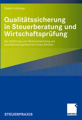 Produktbild von Qualitätssicherung in Steuerberatung und Wirtschaftsprüfung