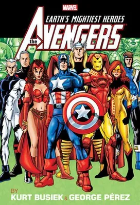 Obrázok produktu pre Avengers by Busiek & Perez Omnibus Vol. 2 George Perez 25. vydanie obálky [nové vydanie]