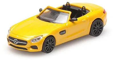 Produktbild von Minichamps 1:87 MERCEDES-AMG GTS CABRIOLET - 2017 -yellowmet.