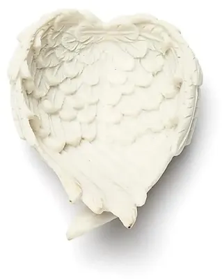 Immagine prodotto di Vassoio per gioielli con ali d'angelo - set da 2 pezzi - ± 10,5 cm; ±110 G