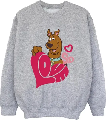 Obrázok produktu pre Scooby Doo - mikina "Love Heart" pre chlapcov BI54553 (104) (športová sivá)