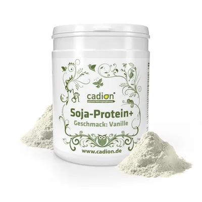 Produktbild von Soja Protein+ Vanille 250g Dose