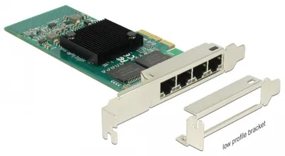 Image de Delock 89946 DELOCK PCI Express x4 Karte 4x RJ45 Gigabit LAN i350