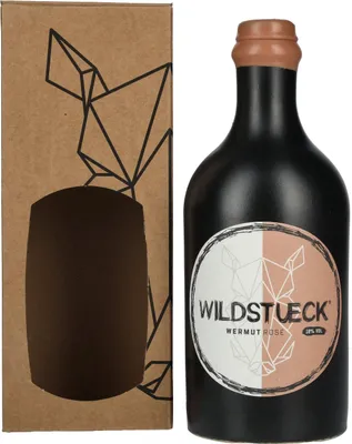 Image de Wildstueck Wermut Rosé 18% Vol. 0,5l en boîte cadeau