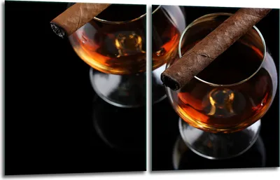 Produktbild von Herdabdeckplatten 2x40x52 Glaskeramikkochfeld 2-Teilig Glas Spritzschutz Wein