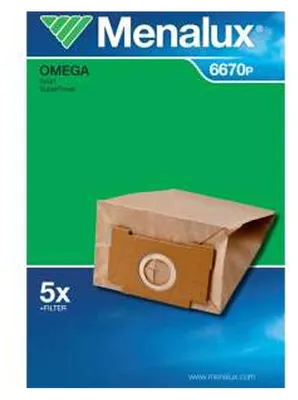 Obrázek produktu pro MENALUX, papírový sáček do vysavače, model 6670P