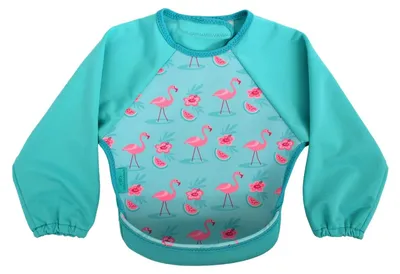 Produktbild von Bibetta Ärmellätzchen Flamingo Türkis