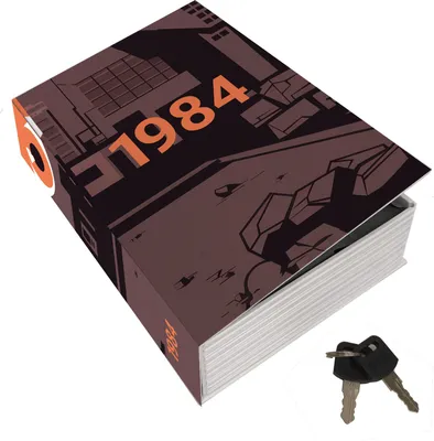 Produktbild von 1984 Booksafe L - Geheimversteck für dein Erspartes und Schätze