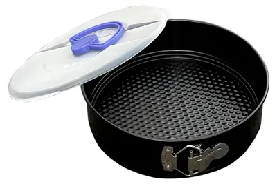Produktbild von Springform mit Deckel, runde Kuchenform, Ø 26 cm, antihaftbeschichtet