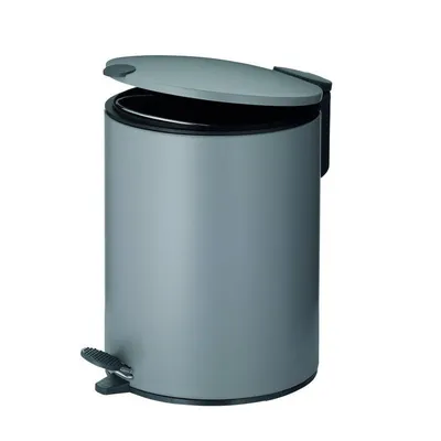 Image de Poubelle à pédale 5l gris - Kela Line - 23700 - mats