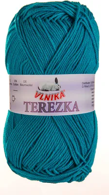 Produktbild von 50g Strickgarn Häkelgarn Terezka 100% Baumwolle Baumwollgarn Baumwollstrickgarn