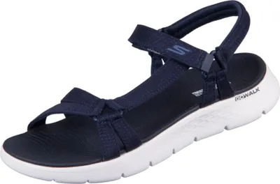 Produktbild von Skechers Go Walk Flex Sandal - Sublime  Sandalen Plat - Blauw - Maat 42
