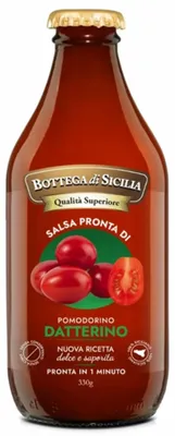 Produktbild von Tomatensalsa Datterino 330g - Bottega di Sicilia