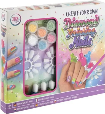 Image de Kit de décoration diamantée des ongles - Grafix