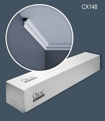 Produktbild von Orac Decor CX148 AXXENT Zierleisten 1 Karton SET 27 Stuckleisten | 54 m