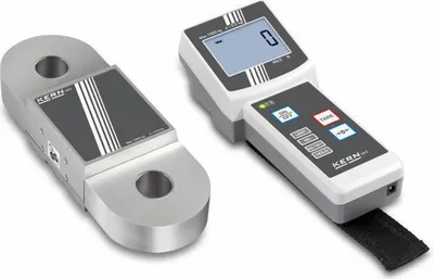 Produktbild von KERN & SOHN Kranwaage, 3000 kg, Edelstahl, LCD, 2,3 cm, 2,2 kg