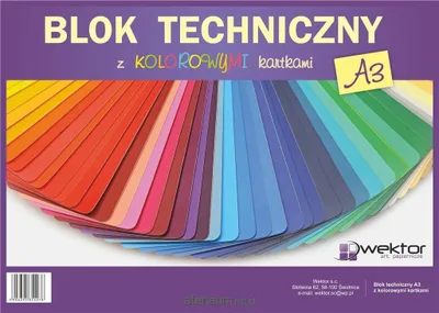 Immagine prodotto di Tampone tecnico a colori A3/8K (10 pz.)