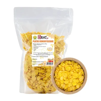 Obrázek produktu pro Kukuřičné vločky 500g Brat.pl