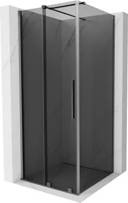 Immagine prodotto di Mexen Velar cabina doccia scorrevole 100 x 100 cm, grafite, gun metal - 871-100-100-41-95
