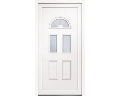 Produktbild von Mehrzwecktür Kunststoff Ohio II weiß 2000 x 1000 mm links