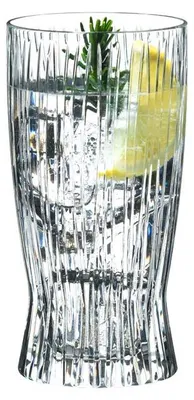 Image de Riedel set d'avantage 2 x 2 verres FIRE LONGDRINK 0515/04S1 et 4 pailles EKM Living en acier inoxydable