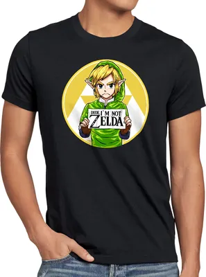 Produktbild von A.N.T. I am not Herren T-Shirt link prinzessin switch