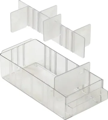 Produktbild von Raaco Ersatzschublade Typ150-1 B67xT153xH41 mm, transparent