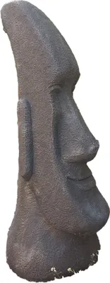 Produktbild von Schöne Osterinsel aus Steinguss perfekt für den Garten die Terrasse oder den Vorgarten ist Frostfest Witterungsbeständig und Neu 74cm H, JA-014