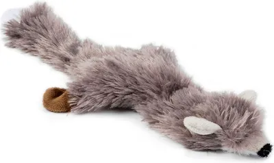 Immagine prodotto di Karlie Flatino Fuchs - Giocattolo per cani - Peluche - Grigio - 30x10x3 cm
