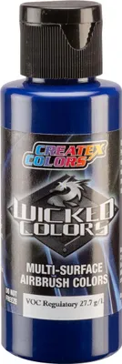 Produktbild von Wicked W086 - Opaque Phthalo Blue 60ml - Airbrush Farbe - CREATEX 116086