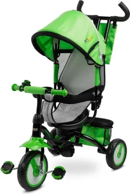 Immagine prodotto di TOYZ TIMMY triciclo per bambini triciclo per bambini bicicletta triciclo passeggino VERDE