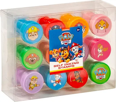 Produktbild von Totum PAW Patrol 12 Briefmarken selbstfärbendes Totum Stempelset - creative toys stamping