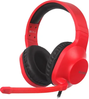 Produktbild von SADES Spirits SA-721 Gaming Headset, rot, 3,5 mm Klinke, kabelgebunden, Stereo, Over Ear, PC, PS4, Xbox, Nintendo Switch