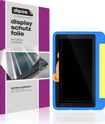 Produktbild von 2x Schutzfolie für Happybe Kids Tablet 7 Zoll klar Displayschutzfolie Folie Display Schutz dipos